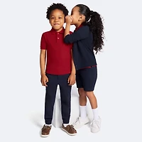 IZOD Little & Big Kid Girls Round Neck Long Sleeve Button Cardigan