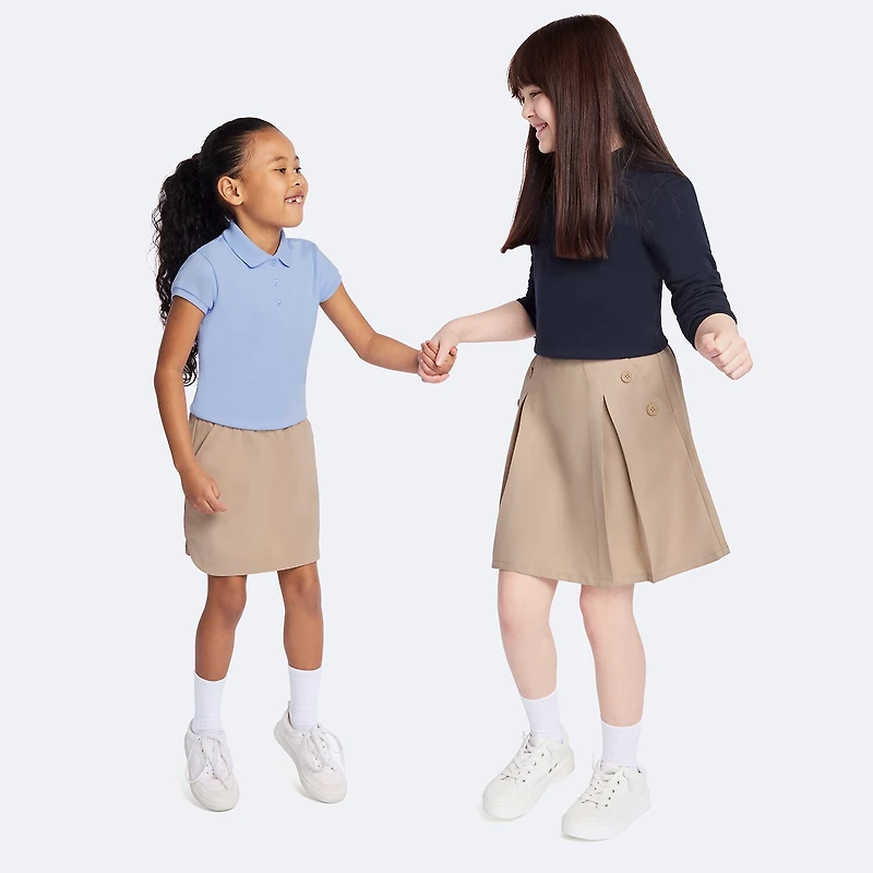 IZOD Performance Skort Little & Big Kid Girls Stretch Fabric Scooter Skirt