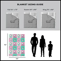 Northwest Hello Kitty Apple Boxes 50x70 Hello Kitty Lightweight Throw