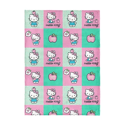 Northwest Hello Kitty Apple Boxes 50x70 Hello Kitty Lightweight Throw