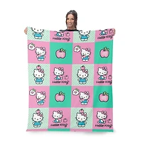 Northwest Hello Kitty Apple Boxes 50x70 Hello Kitty Lightweight Throw