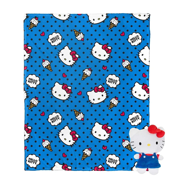 Northwest Big Thought Hugger 2-pc. Hello Kitty Throw Pillow