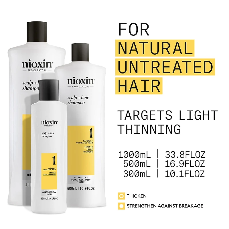 Nioxin® System Scalp + Hair Shampoo 33.8 oz