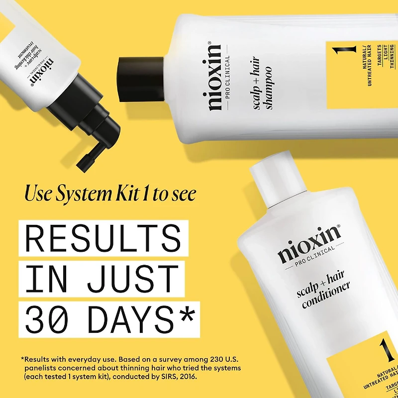 Nioxin® System Scalp + Hair Shampoo 33.8 oz