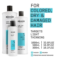 Nioxin® System 3 Scalp + Hair Shampoo 33.8 oz.