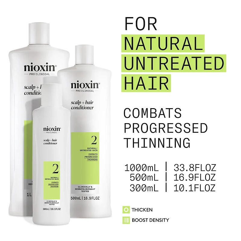 Nioxin® System 2 Scalp Care + Hair Conditioner 33.8 oz.
