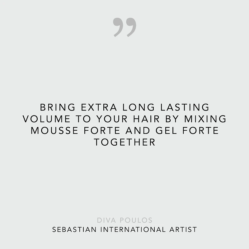 Sebastian® Mousse Forte - 7 oz.