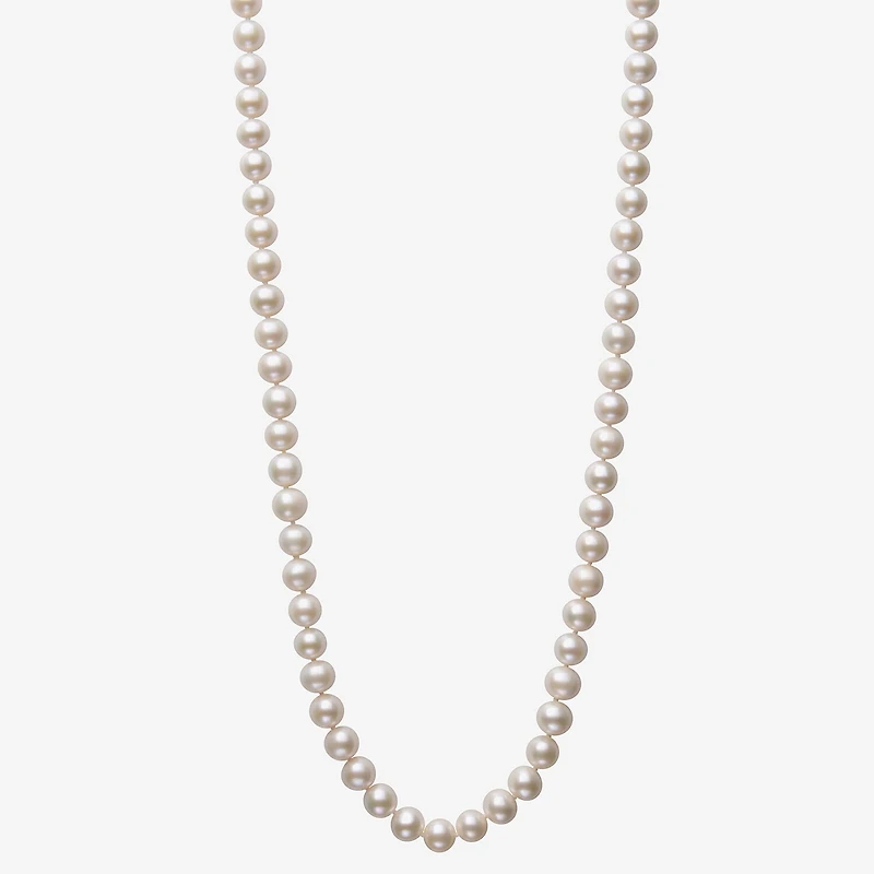 Sofia Womens White 24 Inch Strand Necklace
