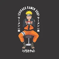 Novelty Mens Crew Neck Short Sleeve Relaxed Fit Naruto Graphic T-Shirt