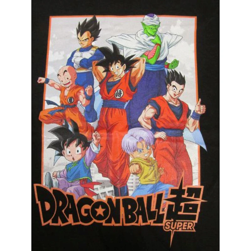 Novelty Mens Crew Neck Short Sleeve Relaxed Fit Dragon Ball Z Graphic T-Shirt