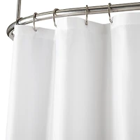 Maytex 70" x 71" Fabric Shower Curtain Liner