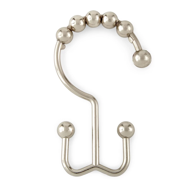 Maytex Mills Double Ball Glilde Shower Curtain Hooks