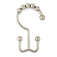 Maytex Mills Double Ball Glilde Shower Curtain Hooks