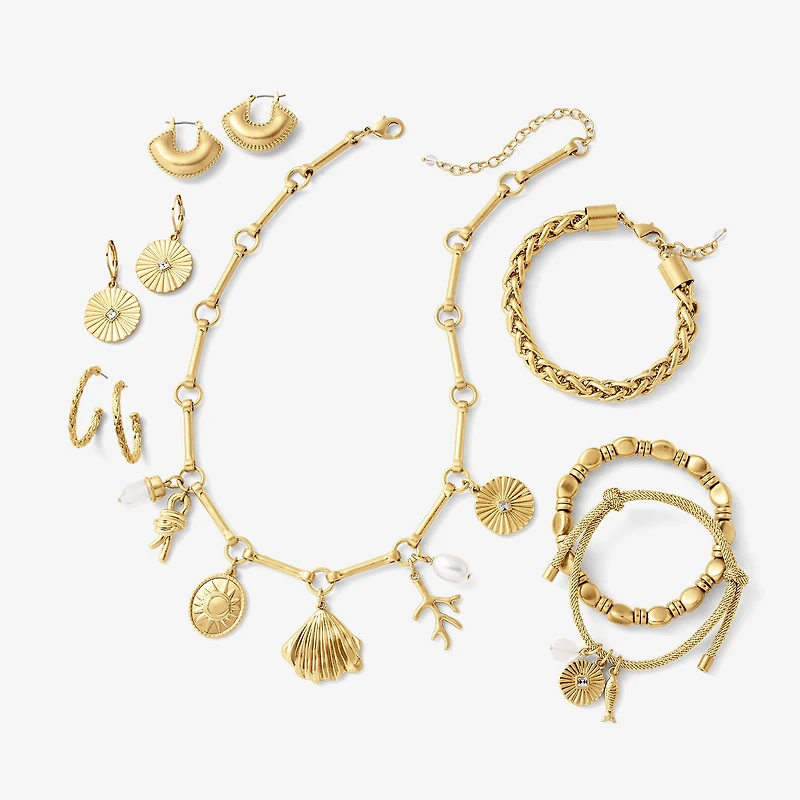 A.N.A Womens Drop Earrings