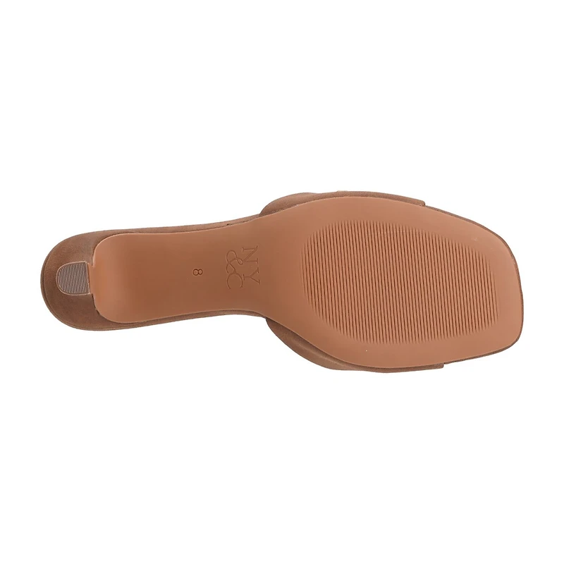 New York & Company Womens Gaia Slide Sandals