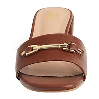 New York & Company Womens Maxine Slide Sandals