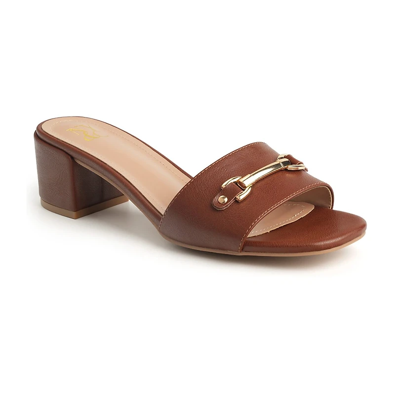 New York & Company Womens Maxine Slide Sandals