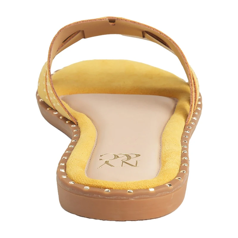 New York & Company Womens Dulcy Slide Sandals