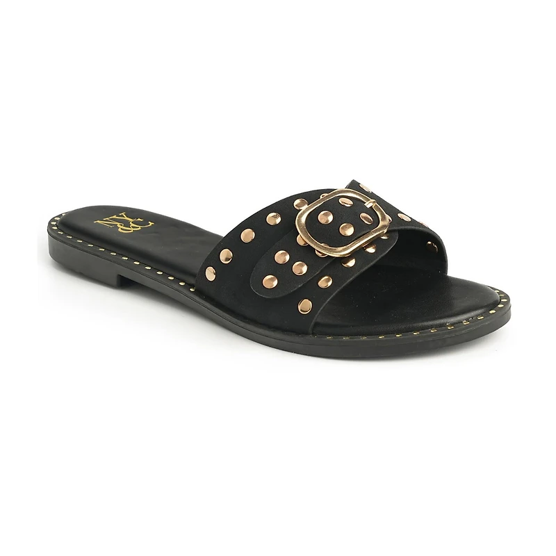 New York & Company Womens Westly Slide Sandals