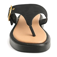 New York & Company Womens Jett Slide Sandals