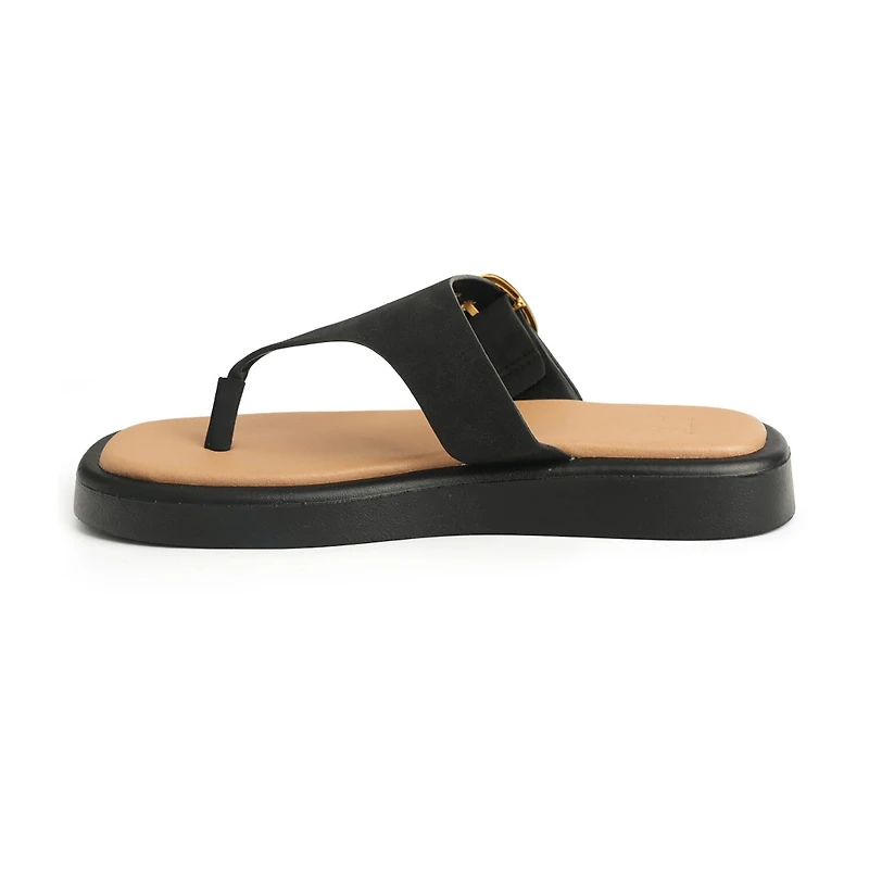 New York & Company Womens Jett Slide Sandals