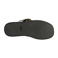 New York & Company Womens Jett Slide Sandals
