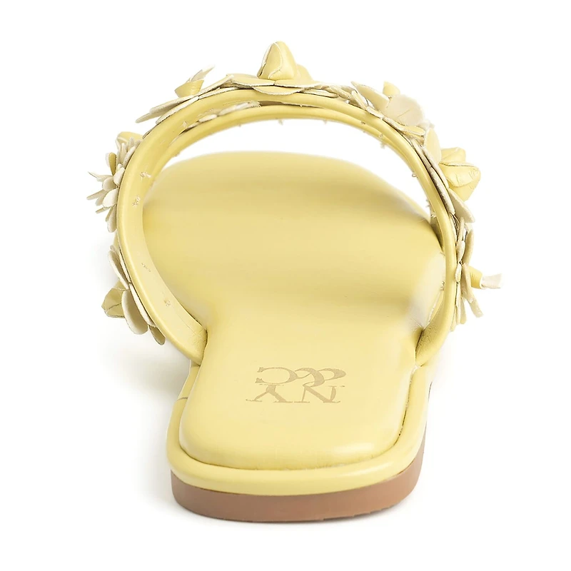 New York & Company Womens Poppy Slide Sandals