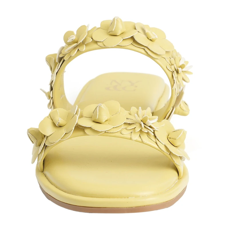 New York & Company Womens Poppy Slide Sandals