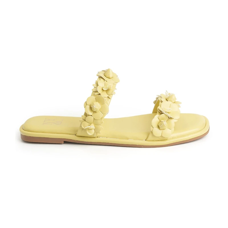 New York & Company Womens Poppy Slide Sandals