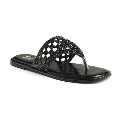 New York & Company Womens Phillipa Slide Sandals