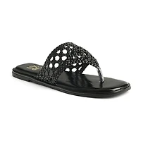 New York & Company Womens Phillipa Slide Sandals