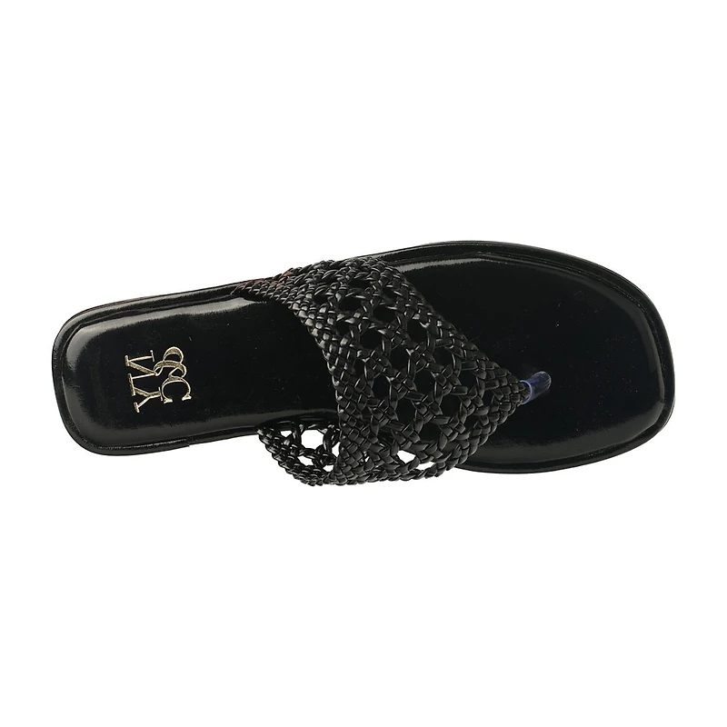 New York & Company Womens Phillipa Slide Sandals