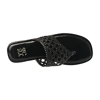 New York & Company Womens Phillipa Slide Sandals