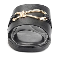New York & Company Womens Rayla Slide Sandals