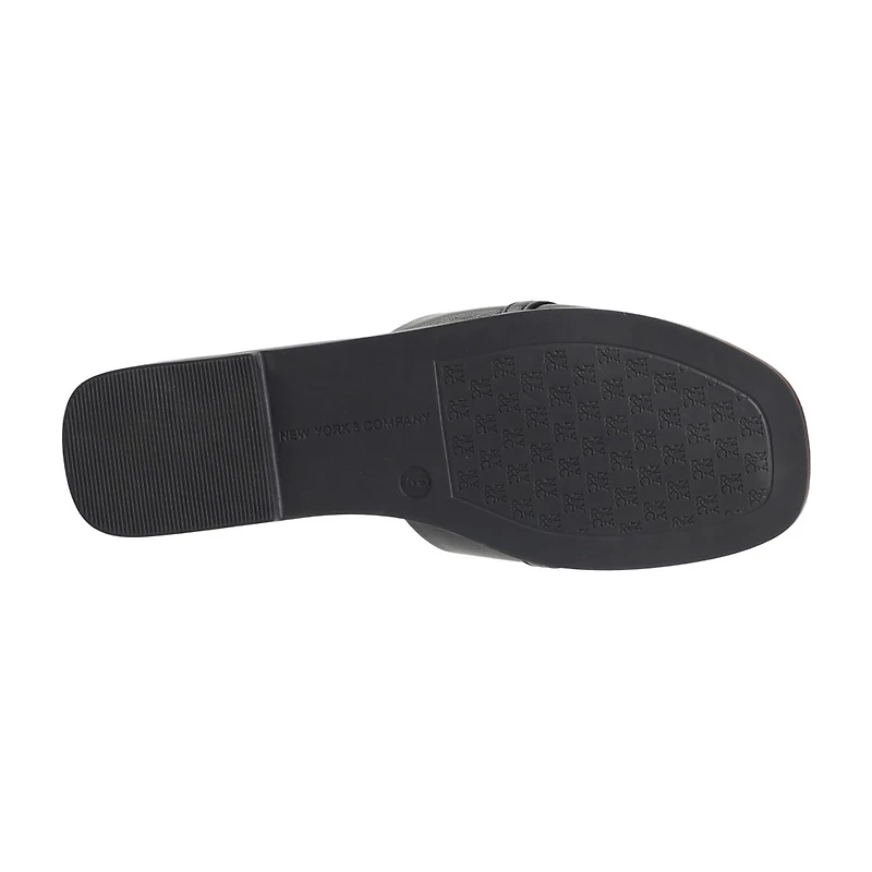 New York & Company Womens Rayla Slide Sandals