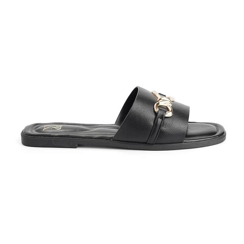 New York & Company Womens Rayla Slide Sandals