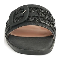 New York & Company Womens Amber Slide Sandals