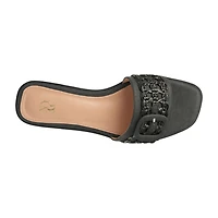 New York & Company Womens Amber Slide Sandals