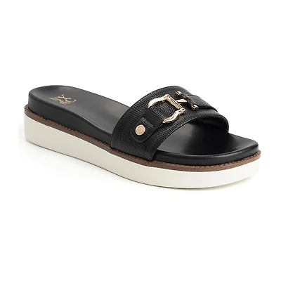New York & Company Womens Carlyn Strap Sandals