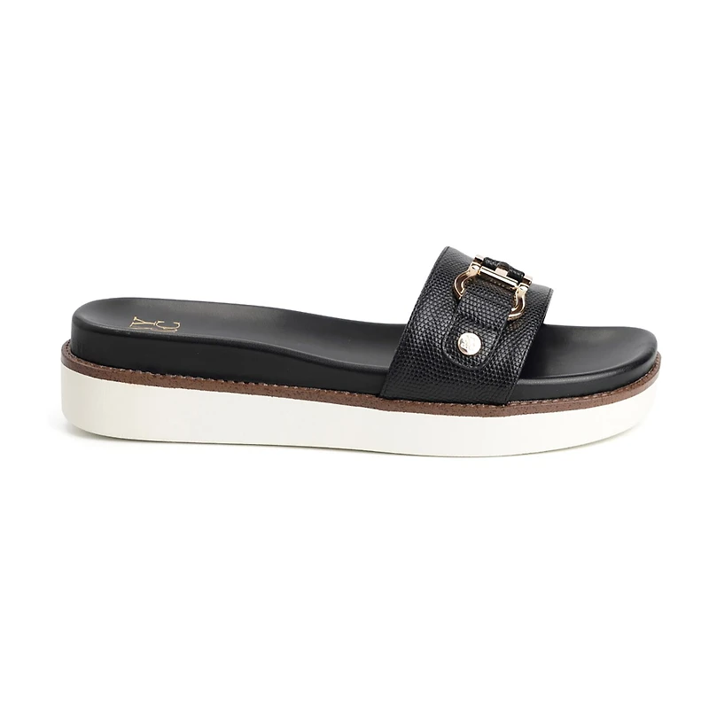 New York & Company Womens Carlyn Strap Sandals