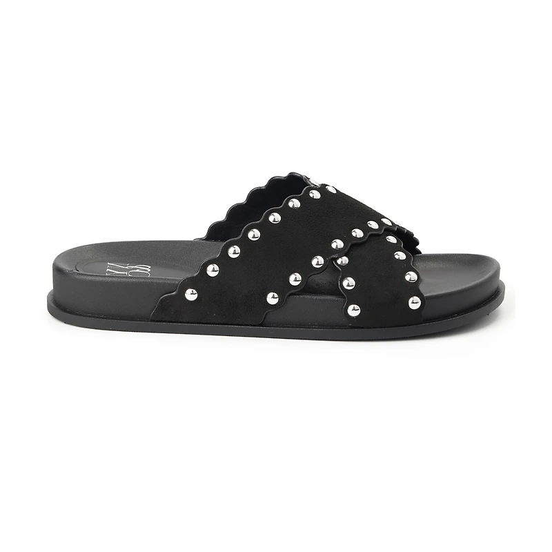 New York & Company Womens Barnett Slide Sandals