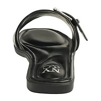 New York & Company Womens Rey Slide Sandals