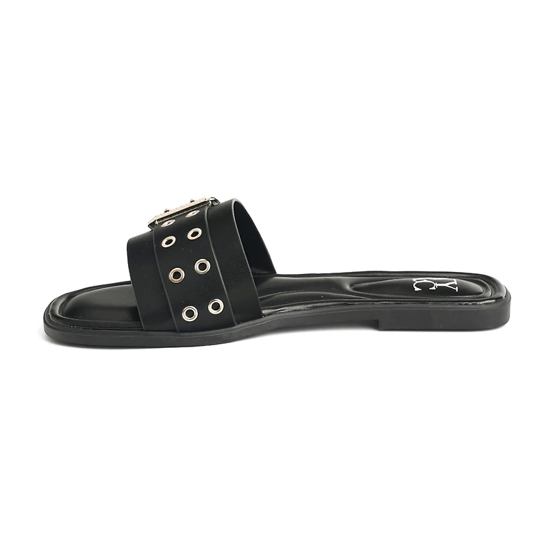 New York & Company Womens Rey Slide Sandals