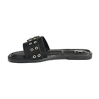 New York & Company Womens Rey Slide Sandals