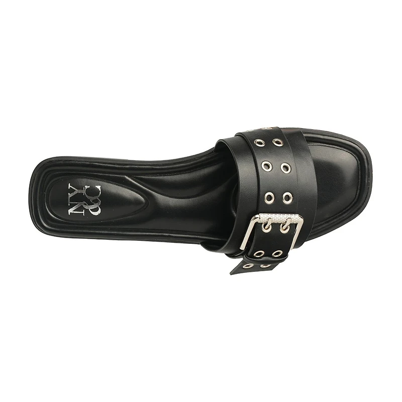 New York & Company Womens Rey Slide Sandals