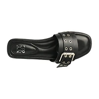 New York & Company Womens Rey Slide Sandals