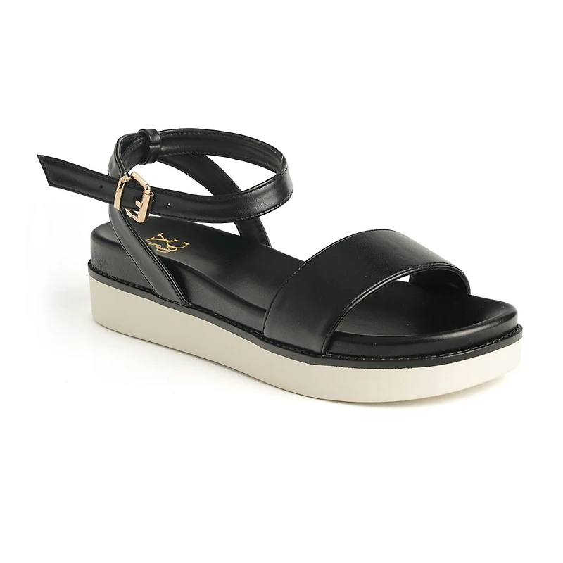 New York & Company Womens Charli Strap Sandals