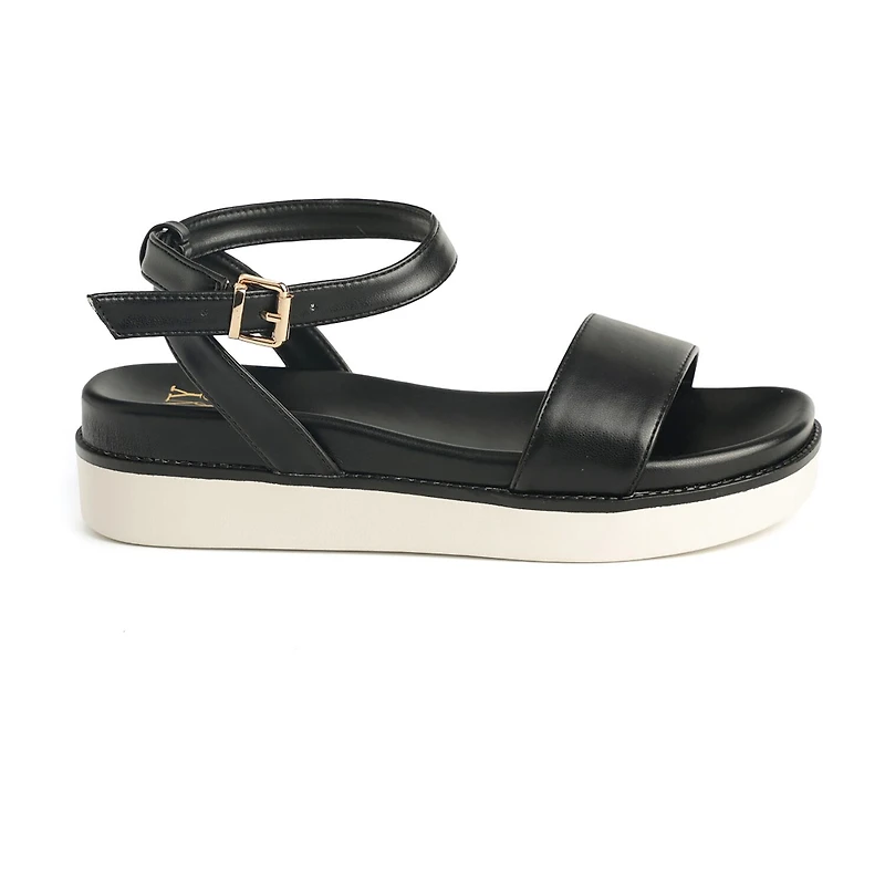 New York & Company Womens Charli Strap Sandals