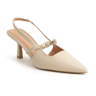 New York & Company Womens Cindy Heeled Sandals