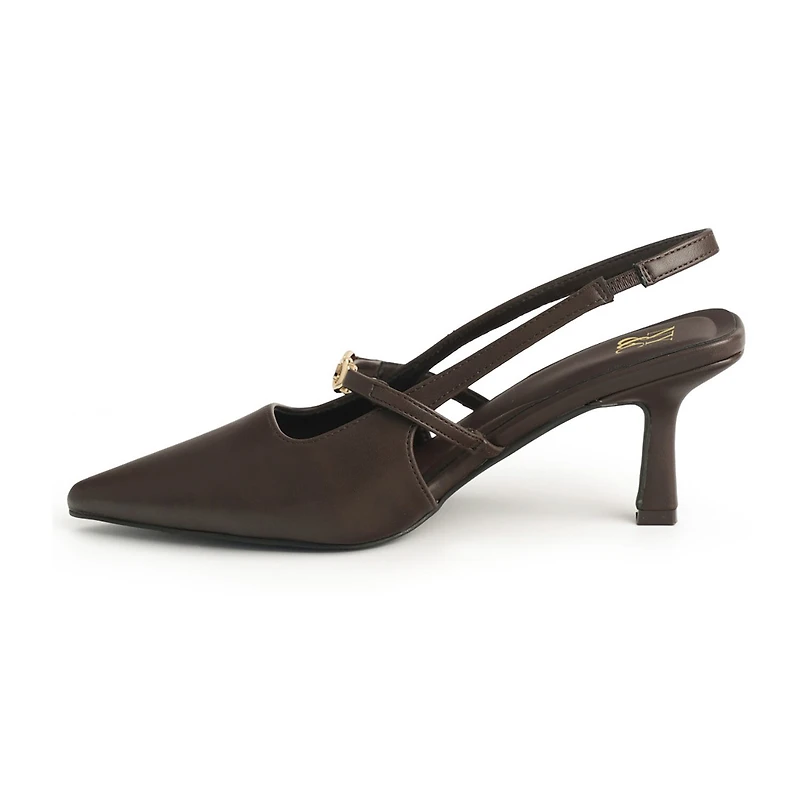 New York & Company Womens Cindy Heeled Sandals